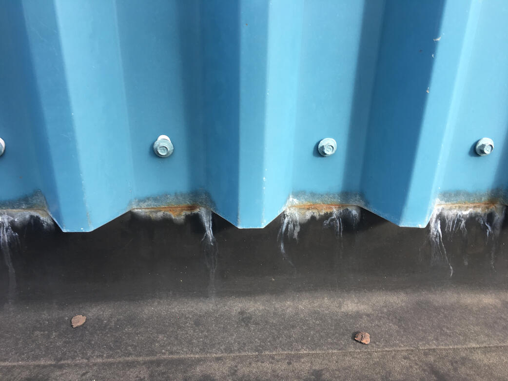 Photograph showing roofing design and quality control in action